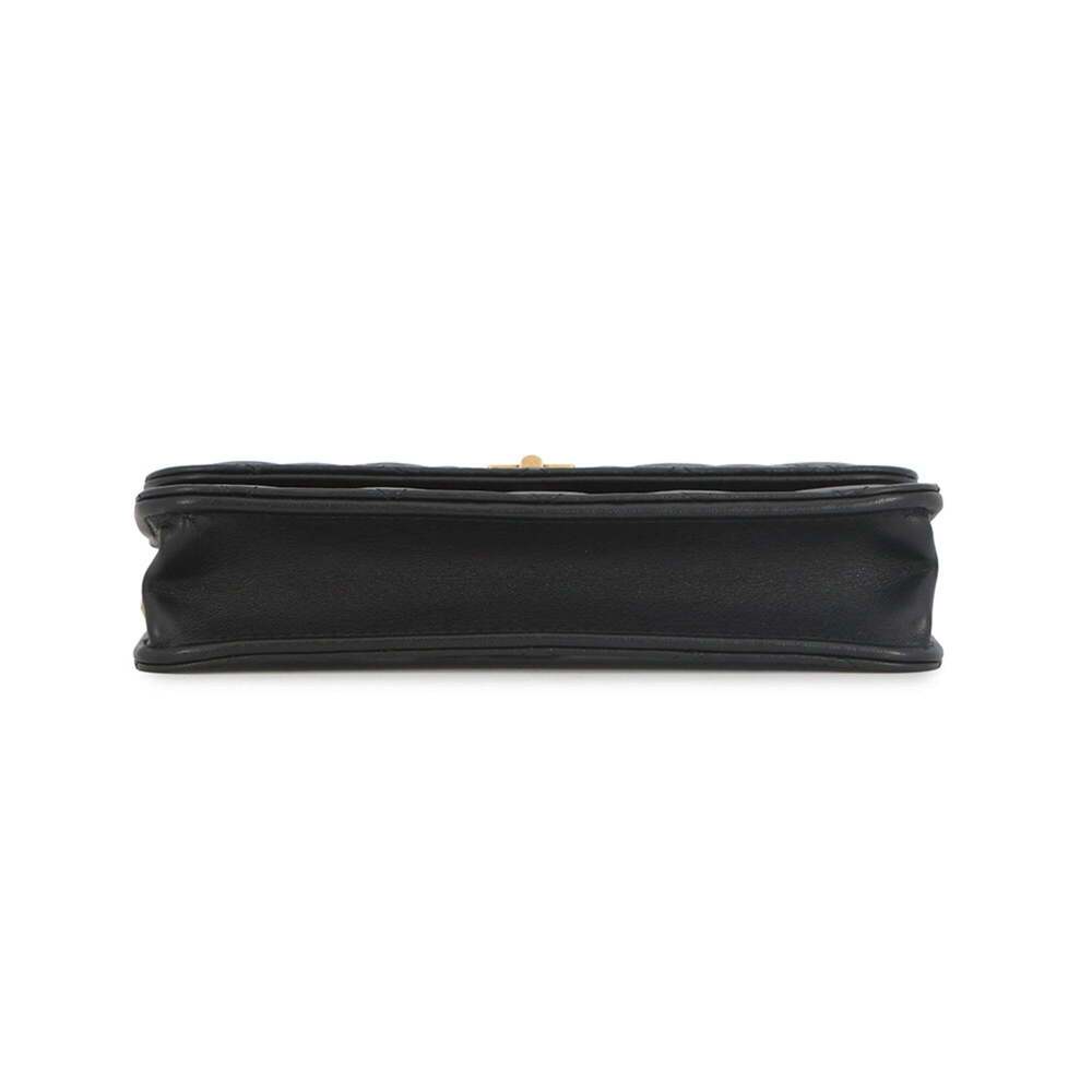 CHANEL Black Leather Logo Wallet - Picture 3 of 14